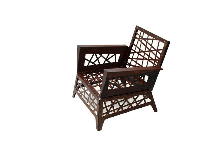 TrackDesign MIKADO | Corten Armchair