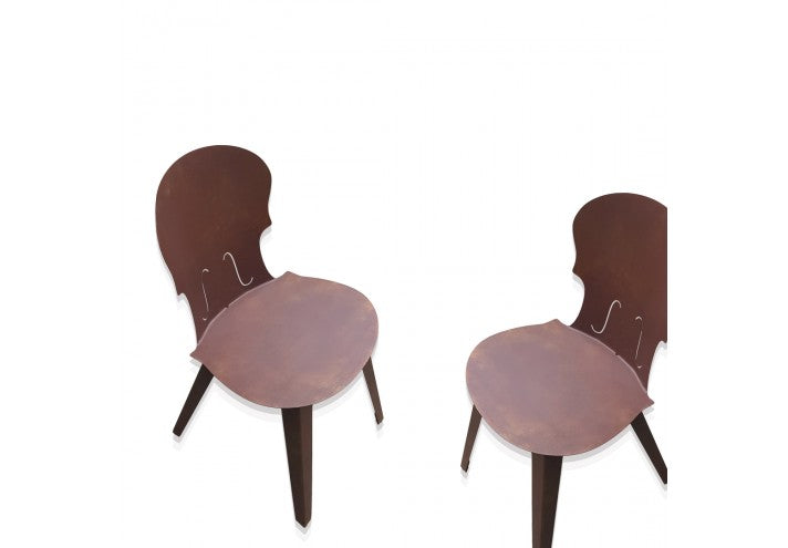 TrackDesign MUSIC| Corten Chair