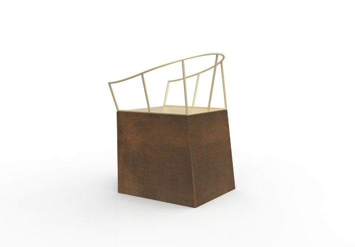 TrackDesign NEBIDA | Corten Chair