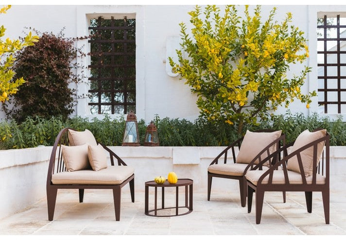TrackDesign OBLÌ | Corten Chaise Longue