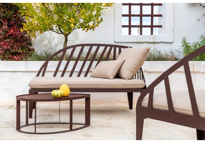 TrackDesign OBLÌ | Corten Chaise Longue
