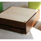 TrackDesign OPLÀ | Corten Pouf and Coffee Table