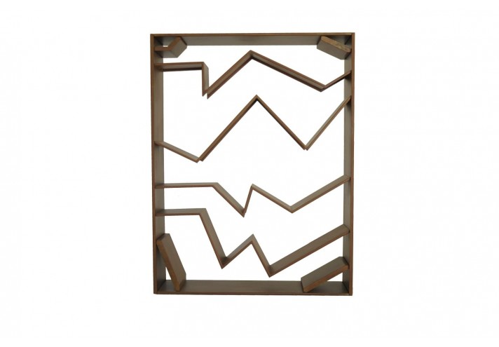 TrackDesign PIEGA | Corten Bookcase