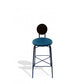 TrackDesign POLKA | Steel High Stool