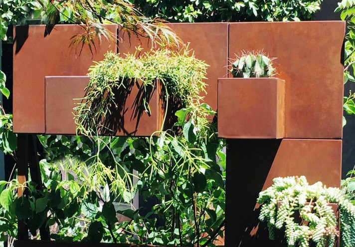TrackDesign QUERINI | Corten Planter