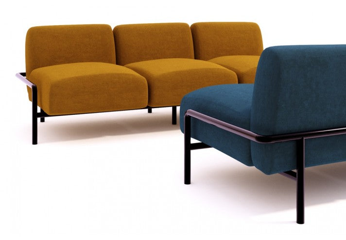 TrackDesign QUIES | Steel Sofa
