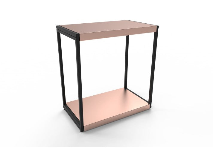 TrackDesign SISTEMA | Steel and Copper Bookcase – Lamps Depot