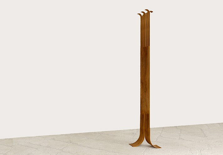 TrackDesign WALK | Corten Coat Rack