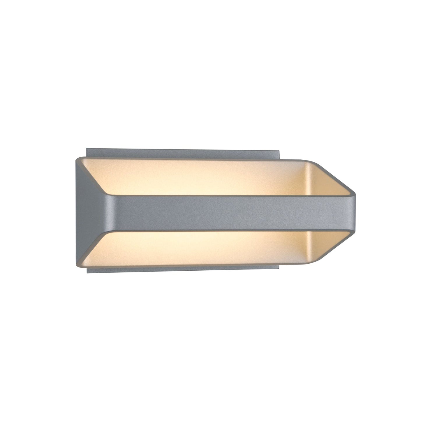 VONN Atlas 10" Silver VMW15810AL Up-Down Integrated LED Wall Sconce Light