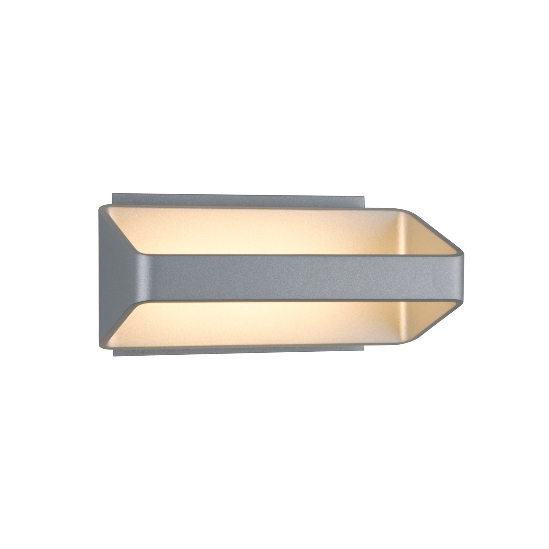 VONN Atlas 10" Silver VMW15810AL Up-Down Integrated LED Wall Sconce Light