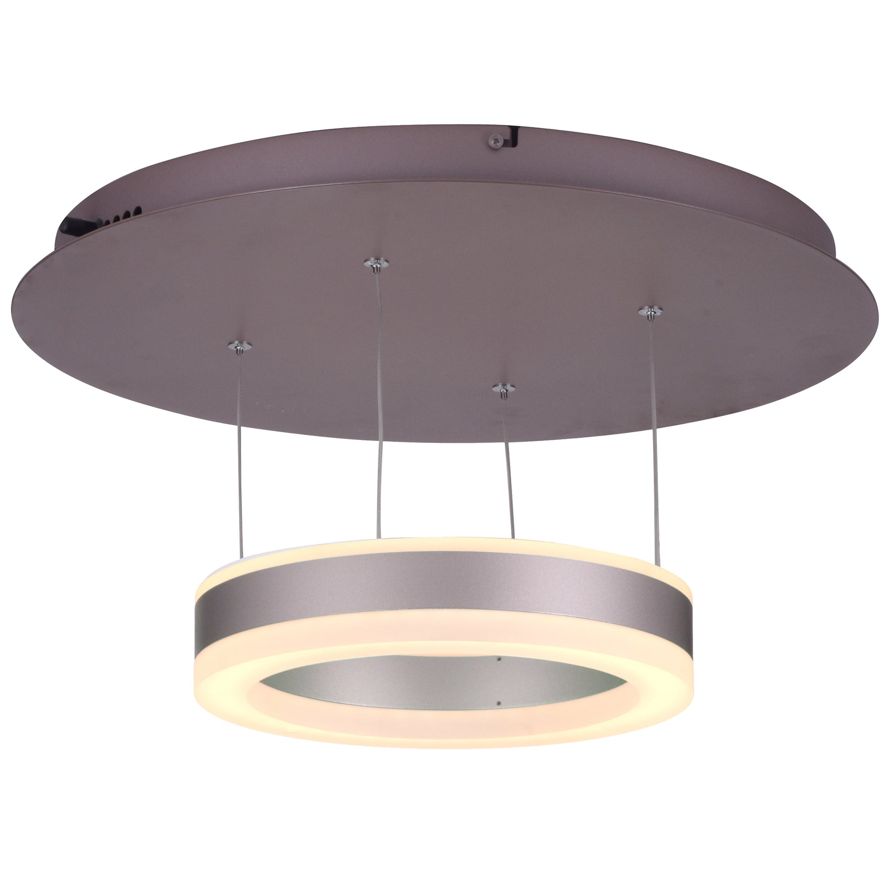 VONN Europa 11” Antique Brass WiFi-Enabled Tunable Color-Changing LED Pendant Ceiling Fixture