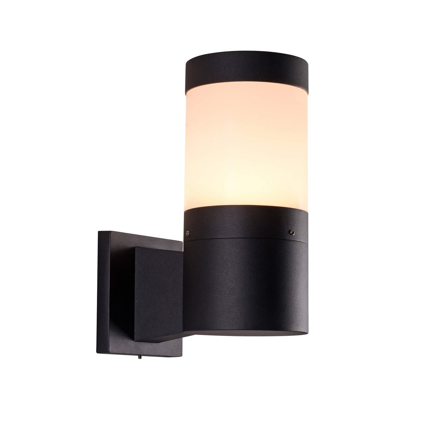 VONN Modern 11" Matte Black VOW1752BL 5-Watt Integrated LED Outdoor Wall Sconce