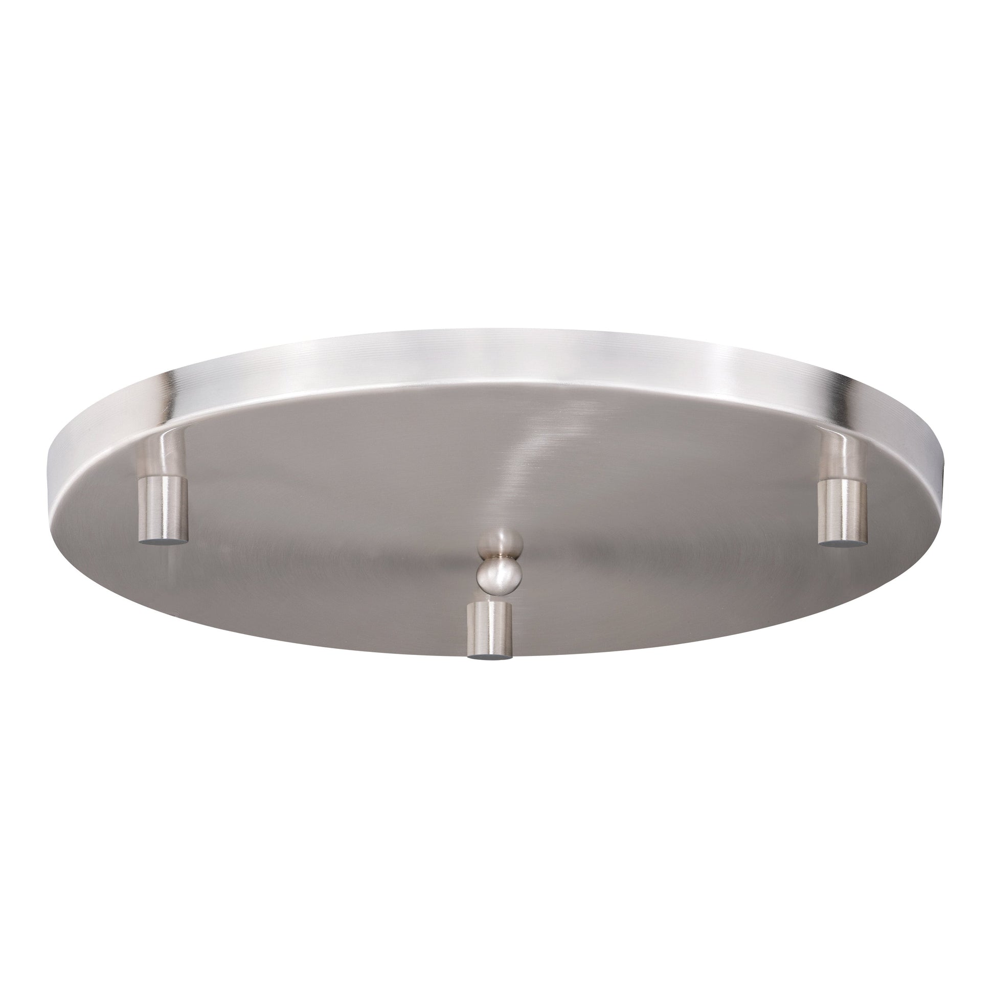 Vaxcel 16" Satin Nickel Canopy Kit for Up to 3 Mini Pendant Lights