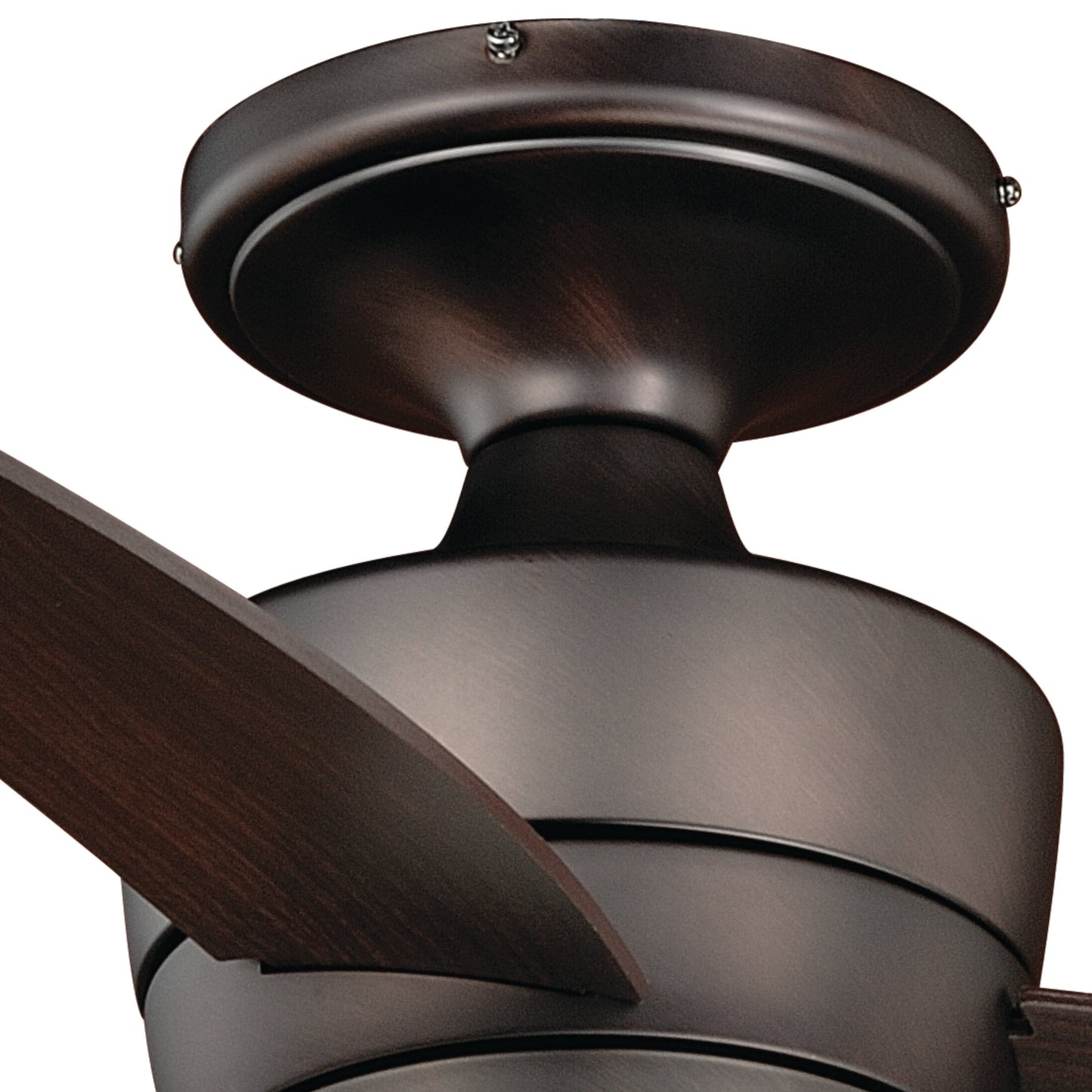 Vaxcel Adrian 44" Copper Bronze Contemporary Ceiling Fan With LED Light Kit and Remote Control