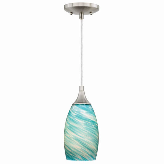 Vaxcel Bacio Instalux 21-in LED Pendant Taupe