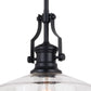 Vaxcel Beloit 12-in. Pendant Matte Black
