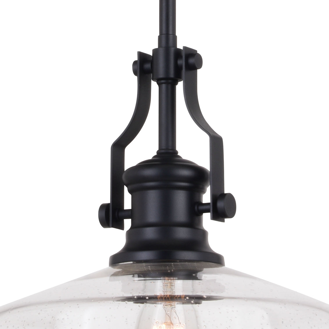 Vaxcel Beloit 12-in. Pendant Matte Black