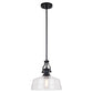 Vaxcel Beloit 12-in. Pendant Matte Black