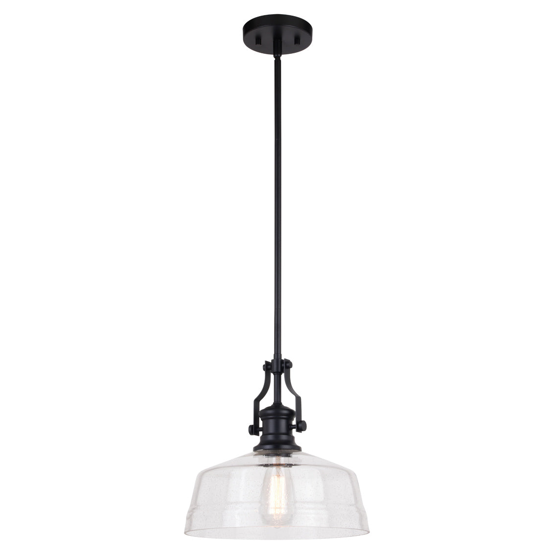 Vaxcel Beloit 12-in. Pendant Matte Black