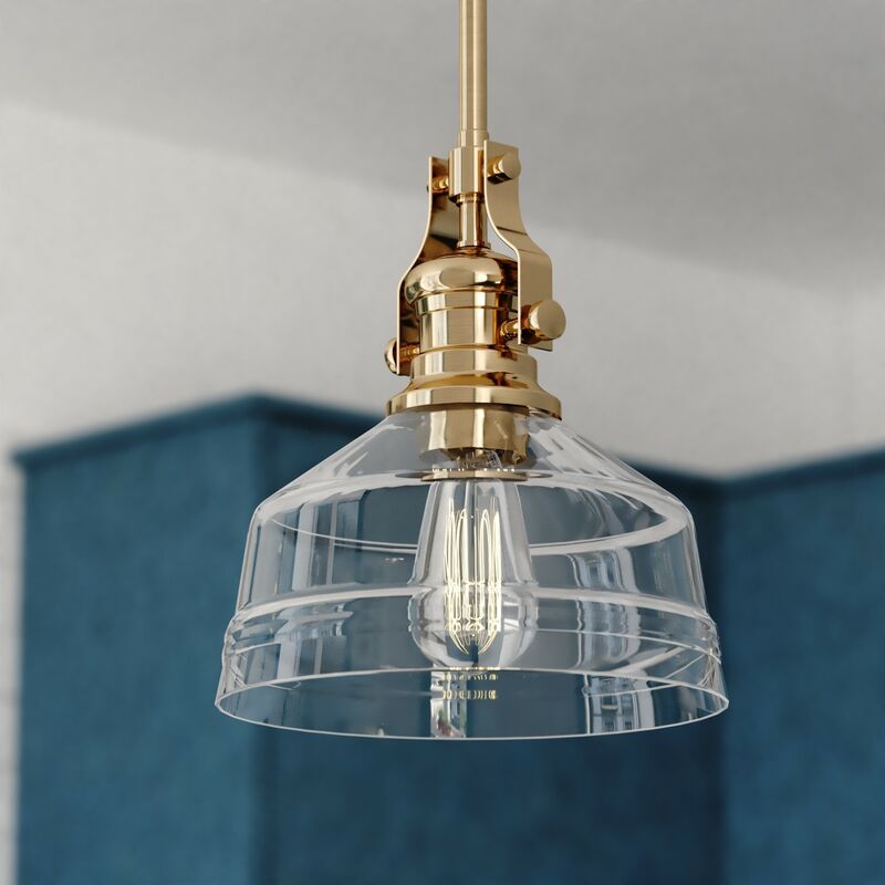 Vaxcel Beloit 9-in. W Mini Pendant Brushed Gold