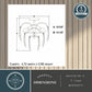 Vaxcel Burnett 14-in. W 2 Light Semi-Flush Mount Matte Black