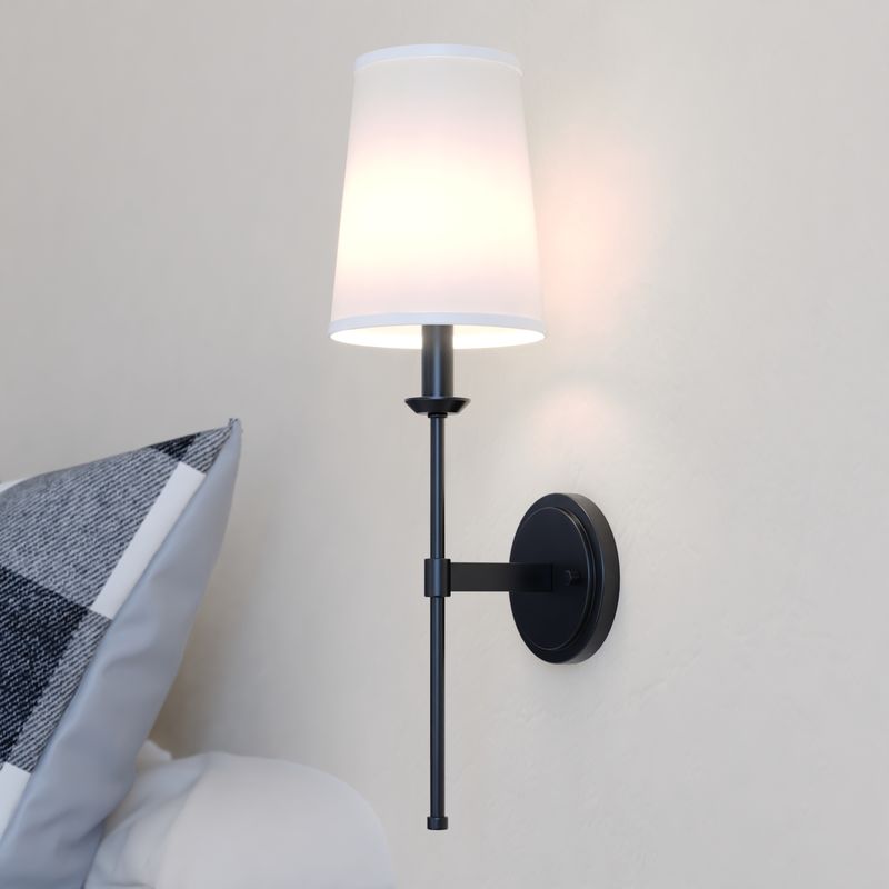 Vaxcel Camden 6-in 1 Light Wall Light Matte Black
