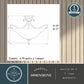 Vaxcel Canton 11.5-in. Semi-Flush Mount Black and Matte White