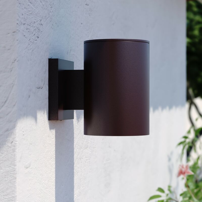 Vaxcel Chiasso 1 Light 7.25-in.H Outdoor Wall Light Deep Bronze