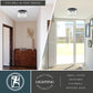 Vaxcel Dalton 23-in. W 3 Light LED Directional Light Matte Black