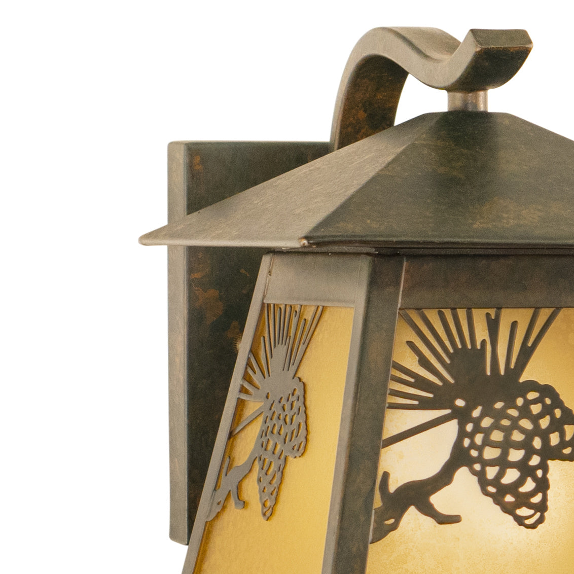 Vaxcel Essex 7-in Outdoor Wall Light Lava Stone