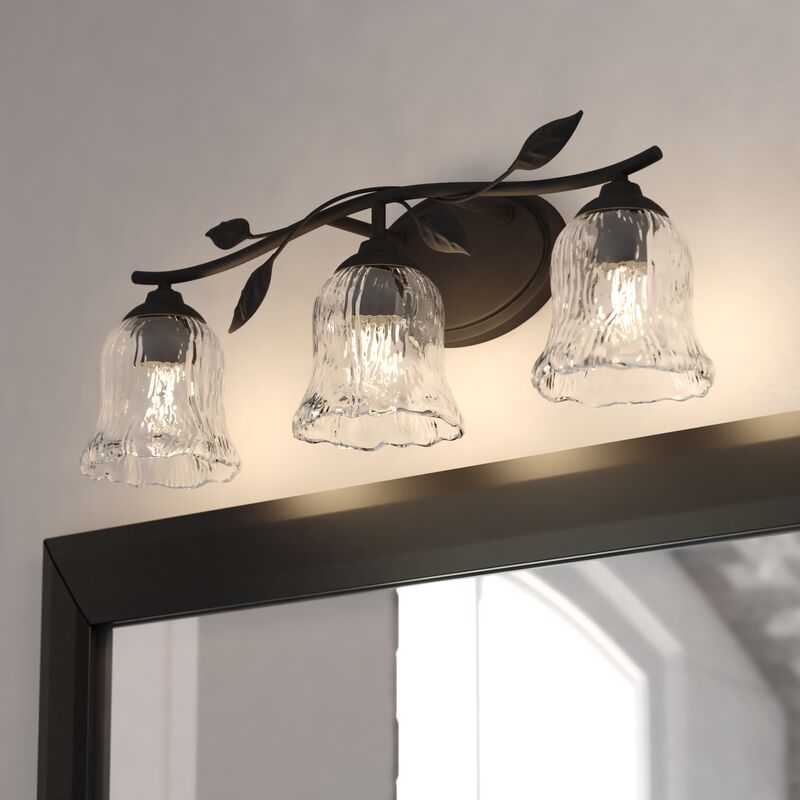 Vaxcel Fairwood 21-in. W 3 Light Vanity Matte Black