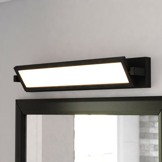 Vaxcel Fremont 27-in. LED Vanity Light Matte Black