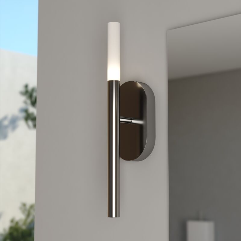 Vaxcel Fulton 1 Light LED Wall Light Chrome