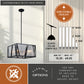 Vaxcel Grant 12-in Pendant Burnished Bronze