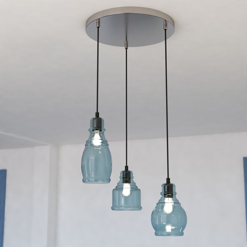 Vaxcel Grant 12-in Pendant Burnished Bronze