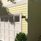 Vaxcel Harwich 10" 1-Light Burnished Bronze Coastal Outdoor Wall Lantern With Clear Seeded Glass Shade