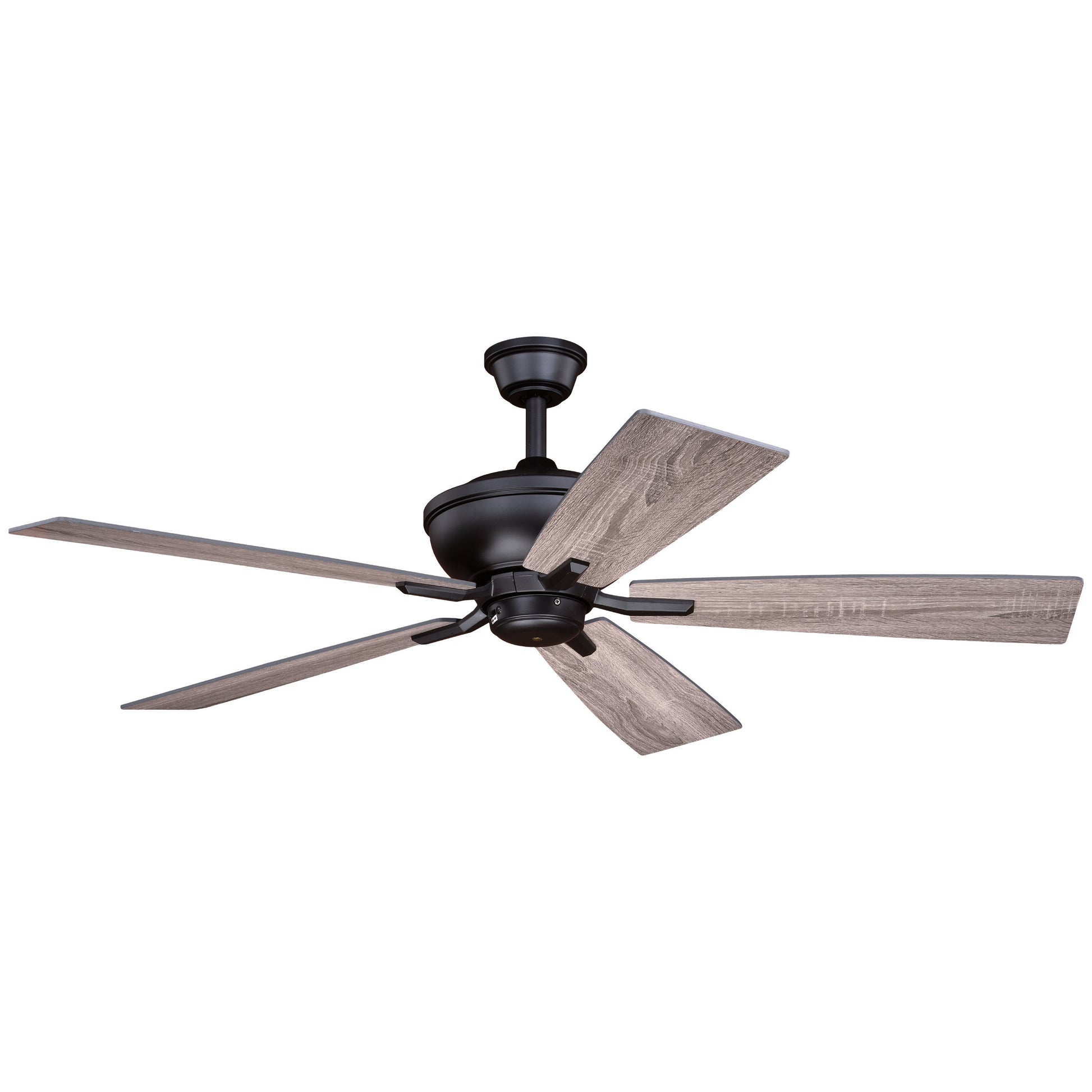 Vaxcel Huntley 52" Bronze Farmhouse Indoor Ceiling Fan With Schoolhouse LED Light Kit and Remote