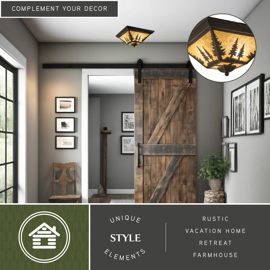 Vaxcel Hyannis 8-in Outdoor Wall Light Burnished Bronze