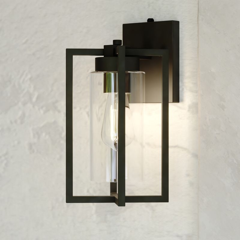 Vaxcel Kilbourne 5.5-in. Outdoor Wall Light Textured Black