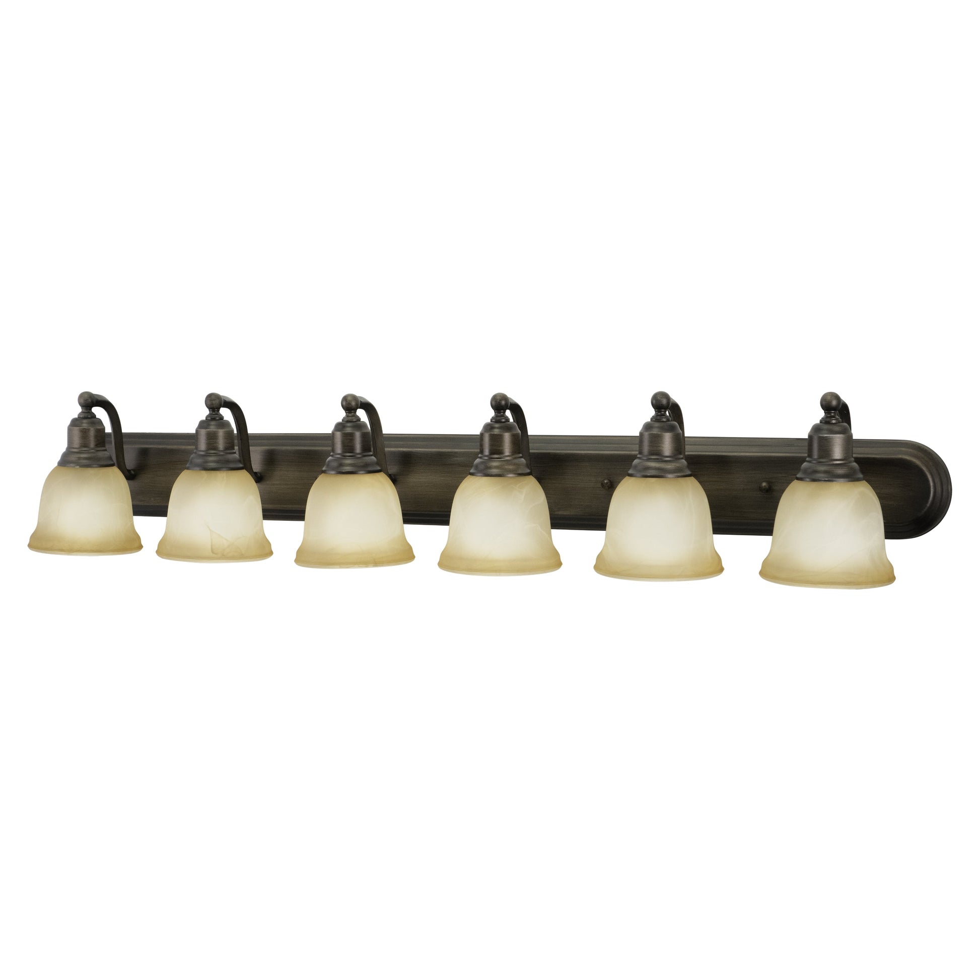 Vaxcel LaSalle 6-Light Bronze Bathroom Vanity Fixture