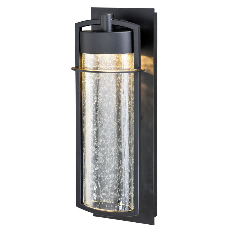 Vaxcel Logan 5.5-in LED Outdoor Wall Light Carbon Bronze