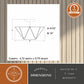 Vaxcel Marion 13-in. 2 Light Semi-Flush Mount Mystic Gold