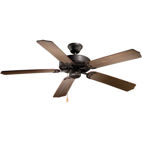 Vaxcel Medallion 52" Transitional Bronze Ceiling Fan Walnut or Pine Blades