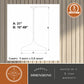 Vaxcel Milano 4.75-in Mini Pendant Celeste Wave Glass Satin Nickel