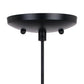Vaxcel Milano 4.75-in. Mini Pendant Terra Tide Glass Matte Black