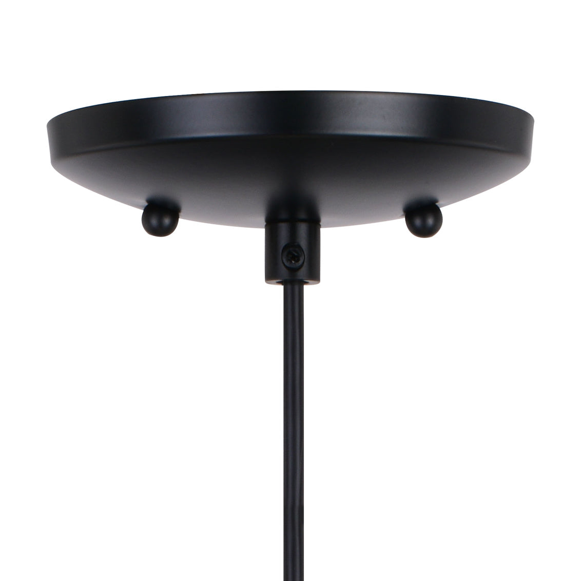 Vaxcel Milano 4.75-in. Mini Pendant Terra Tide Glass Matte Black