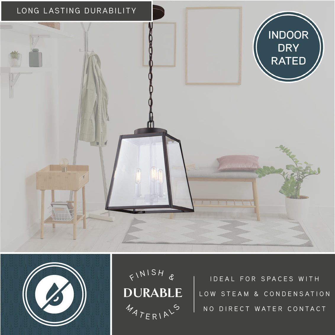 Vaxcel Millie 3L Assorted Mini Pendant Oil Rubbed Bronze and Satin Nickel