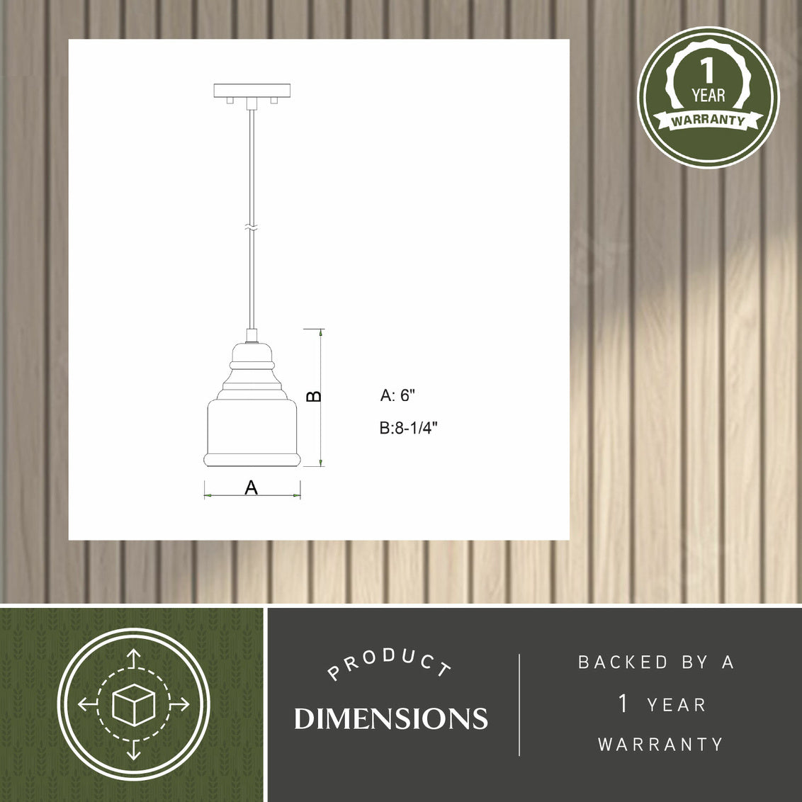 Vaxcel Millie 5.25-in Mini Pendant Oil Rubbed Bronze