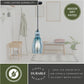 Vaxcel Millie 6.25-in Mini Pendant Oil Rubbed Bronze