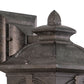 Vaxcel Mission 9-in Outdoor Wall Light Burnished Bronze